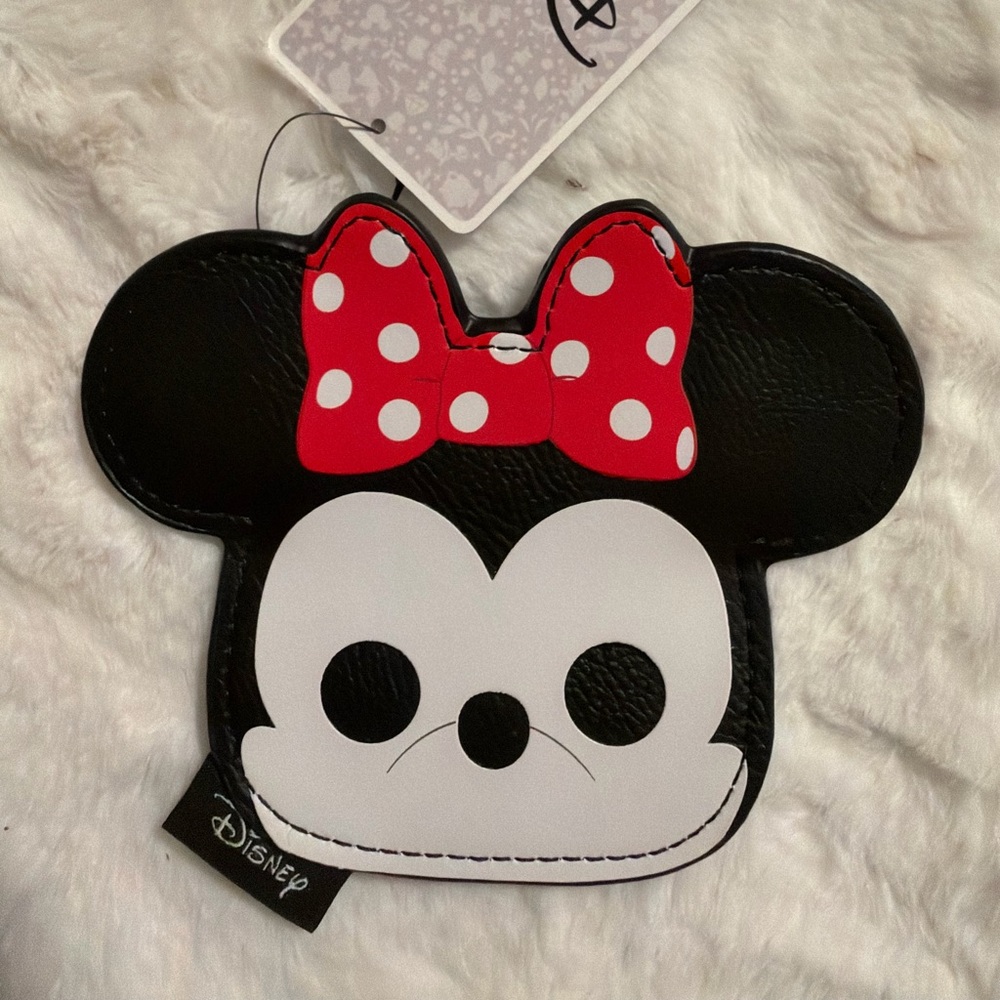 Disney Minnie Mouse Black and Red coin bag wallet